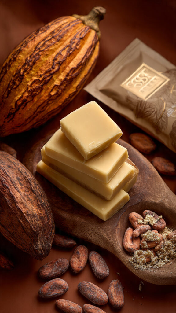 cocoa butter in jescon cocoa packaging